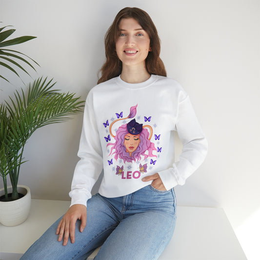 🦋 Leo 🦋 Zodiac Signs- Sweatshirts