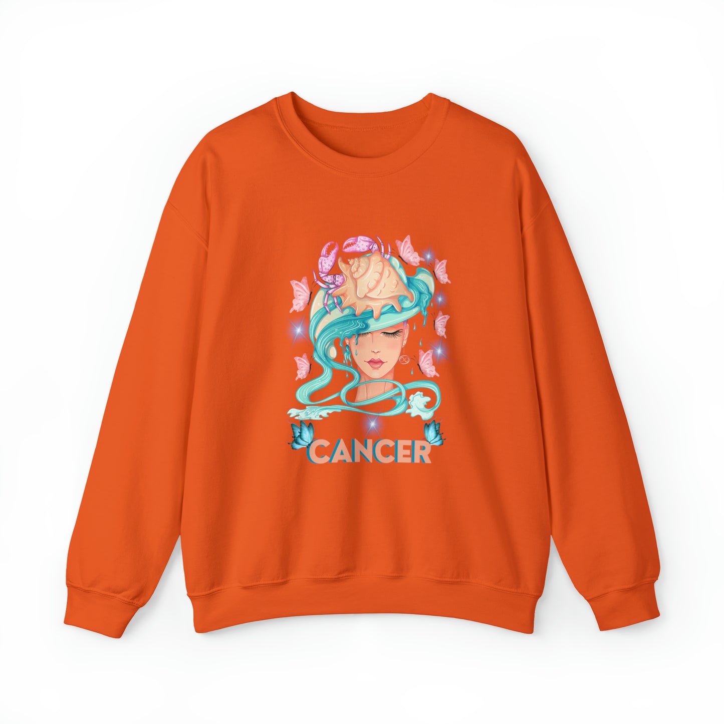 🦋 Cancer 🦋 Zodiac Signs- Sweatshirts