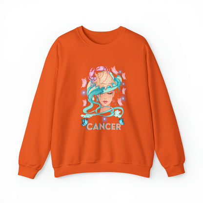 🦋 Cancer 🦋 Zodiac Signs- Sweatshirts