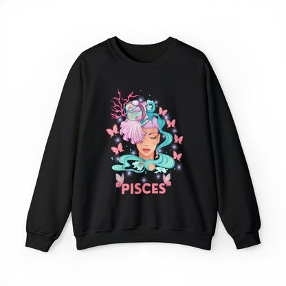 🦋 Pisces 🦋 Zodiac Signs- Sweatshirts