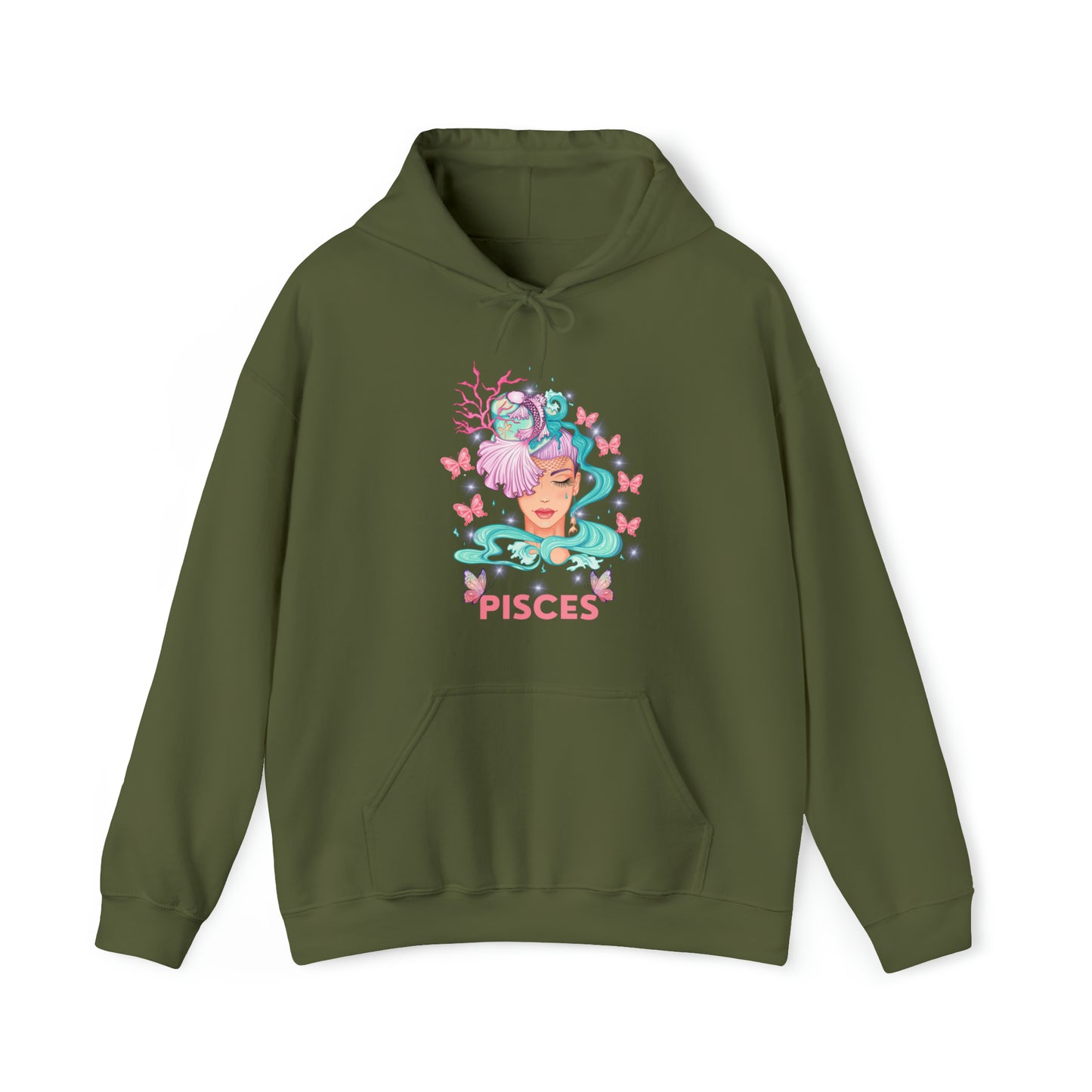 🦋 Pisces 🦋 Zodiac Signs- Hoodies