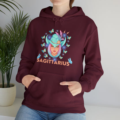 🦋 Sagittarius 🦋 Zodiac Signs- Hoodies