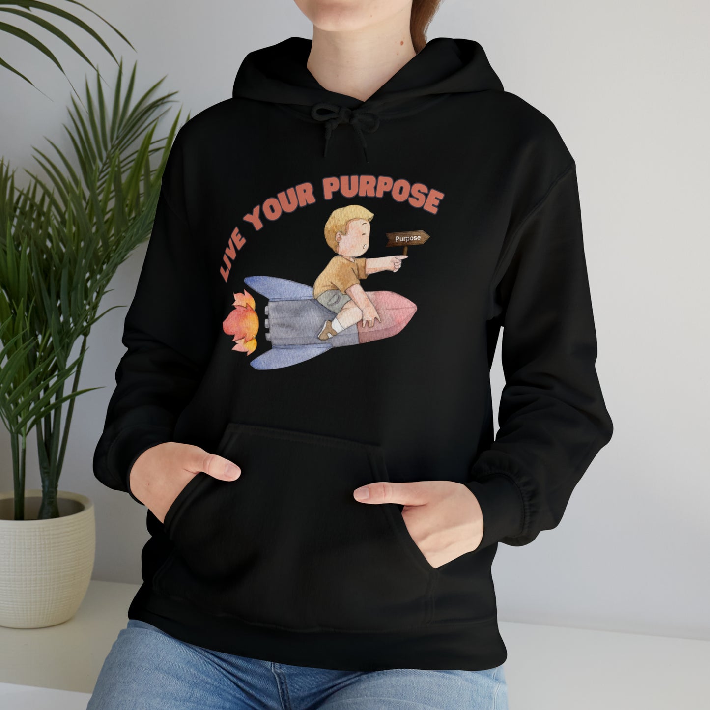 🦋 Live Your Purpose 🦋 Hoodies