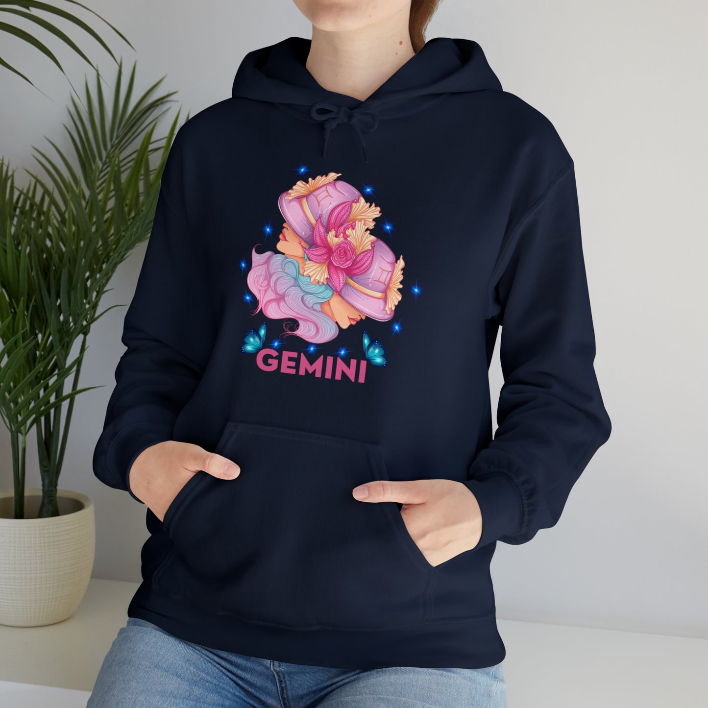 🦋 Gemini 🦋 Zodiac Signs- Hoodies