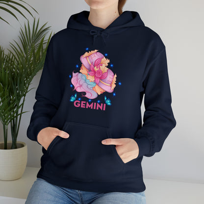 🦋 Gemini 🦋 Zodiac Signs- Hoodies
