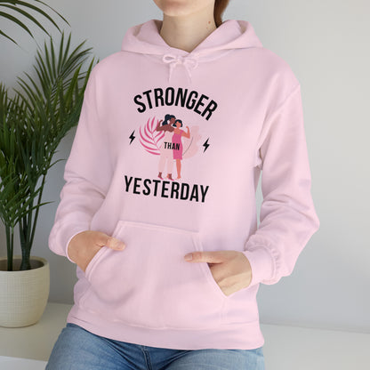 🦋 Stronger than Yesterday 🦋 Hoodies