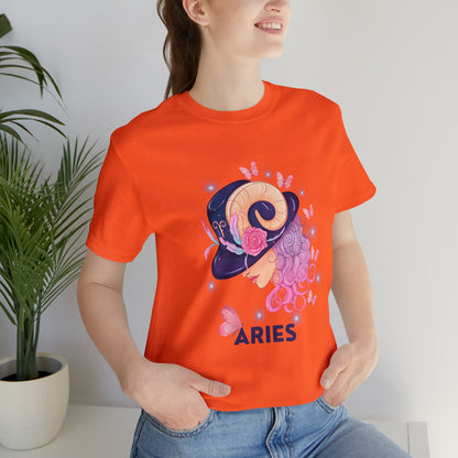 🦋 Aries 🦋 Zodiac Signs- Tees