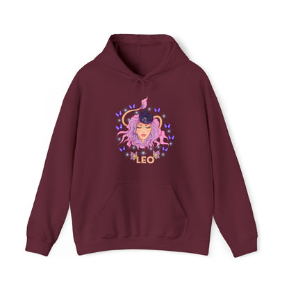 🦋 Leo 🦋 Zodiac Signs- Hoodies