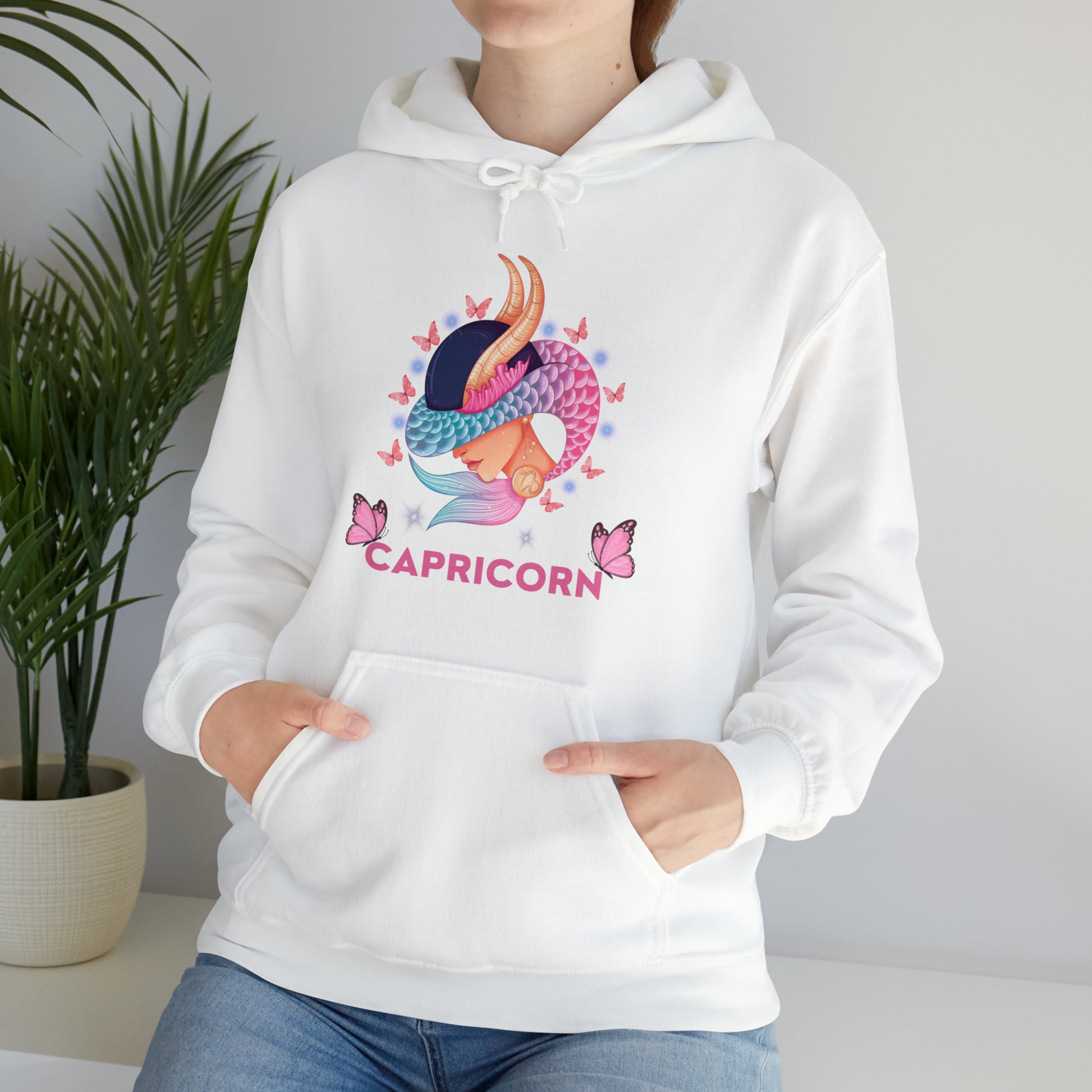  Capricorn Zodiac hoodie with a strong, motivational graphic.