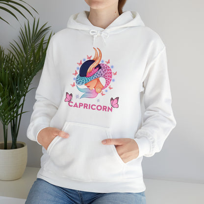 Capricorn Zodiac hoodie with a strong, motivational graphic.