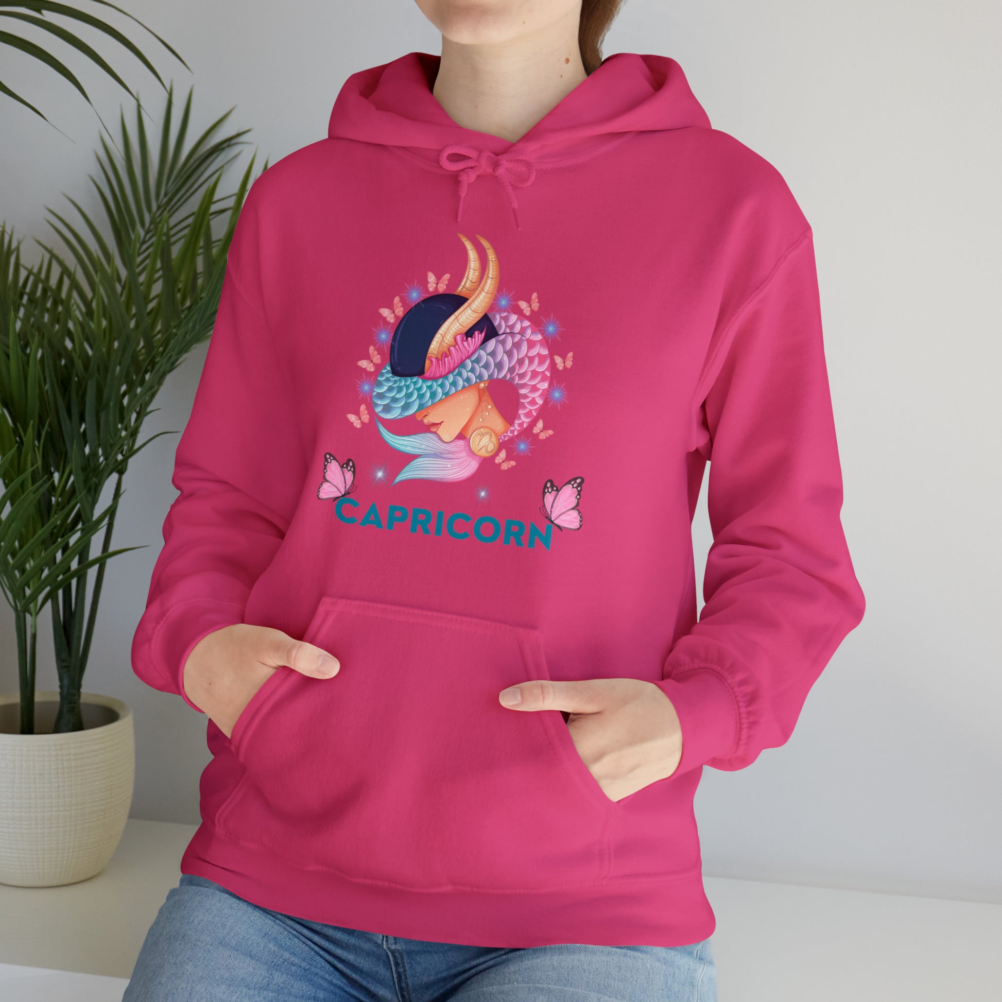 Capricorn Zodiac hoodie with an inspirational and bold graphic.