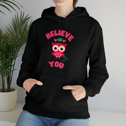 Casual Believe In You hoodie encouraging positivity and growth