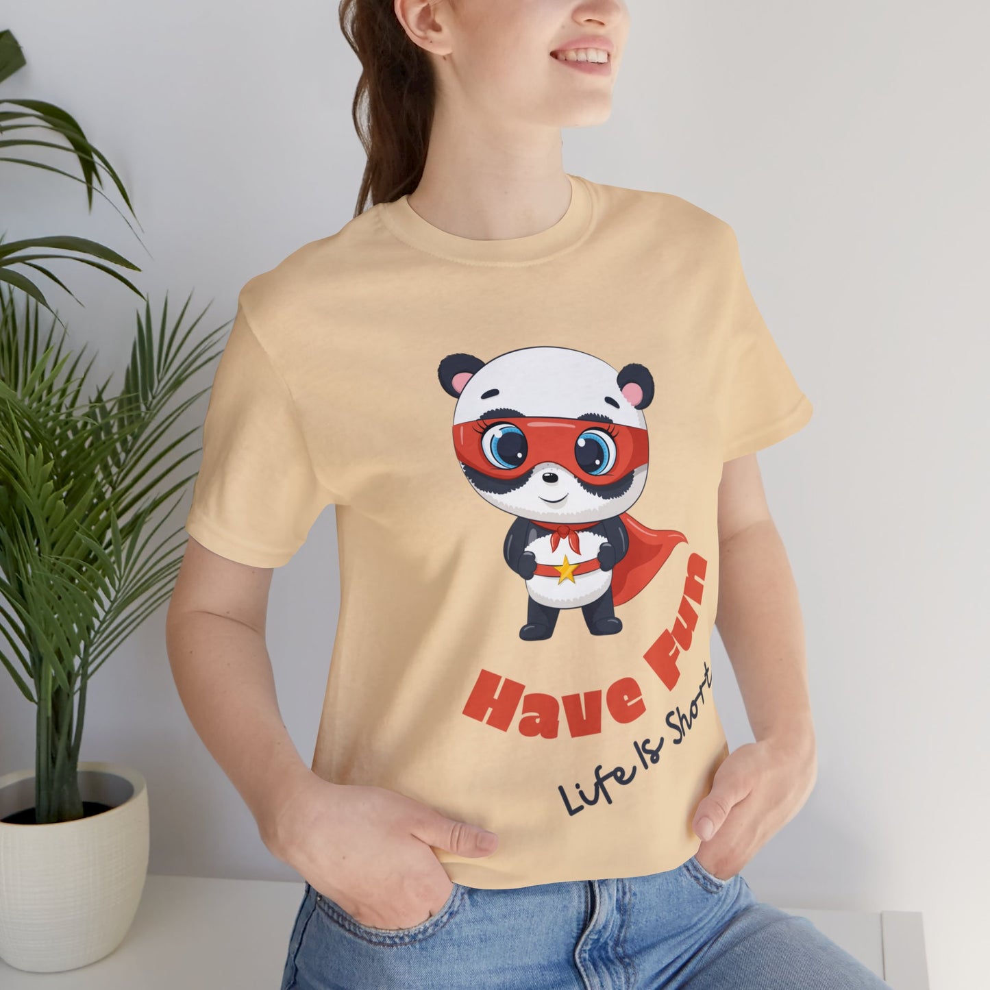Casual Have Fun tee perfect for a relaxed, happy look