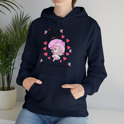 Cozy and stylish hoodie, embodying confidence and authenticity.