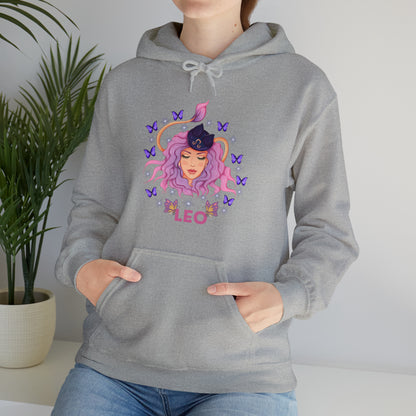 Leo constellation hoodies in cozy premium fabric