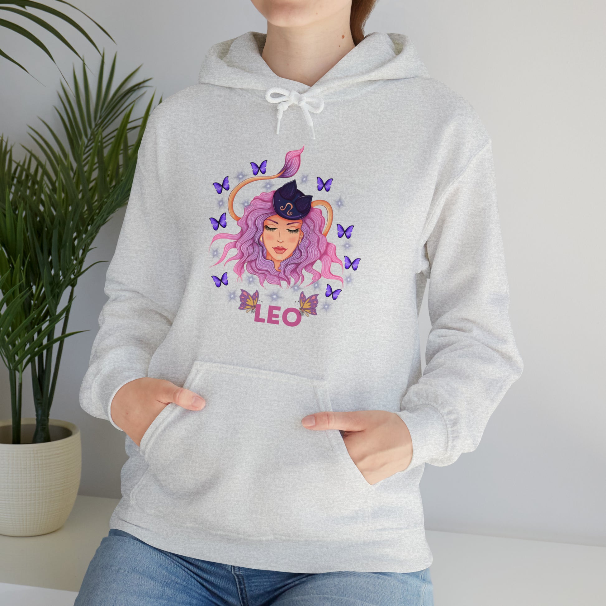 Leo zodiac signs hoodie for confident personalities