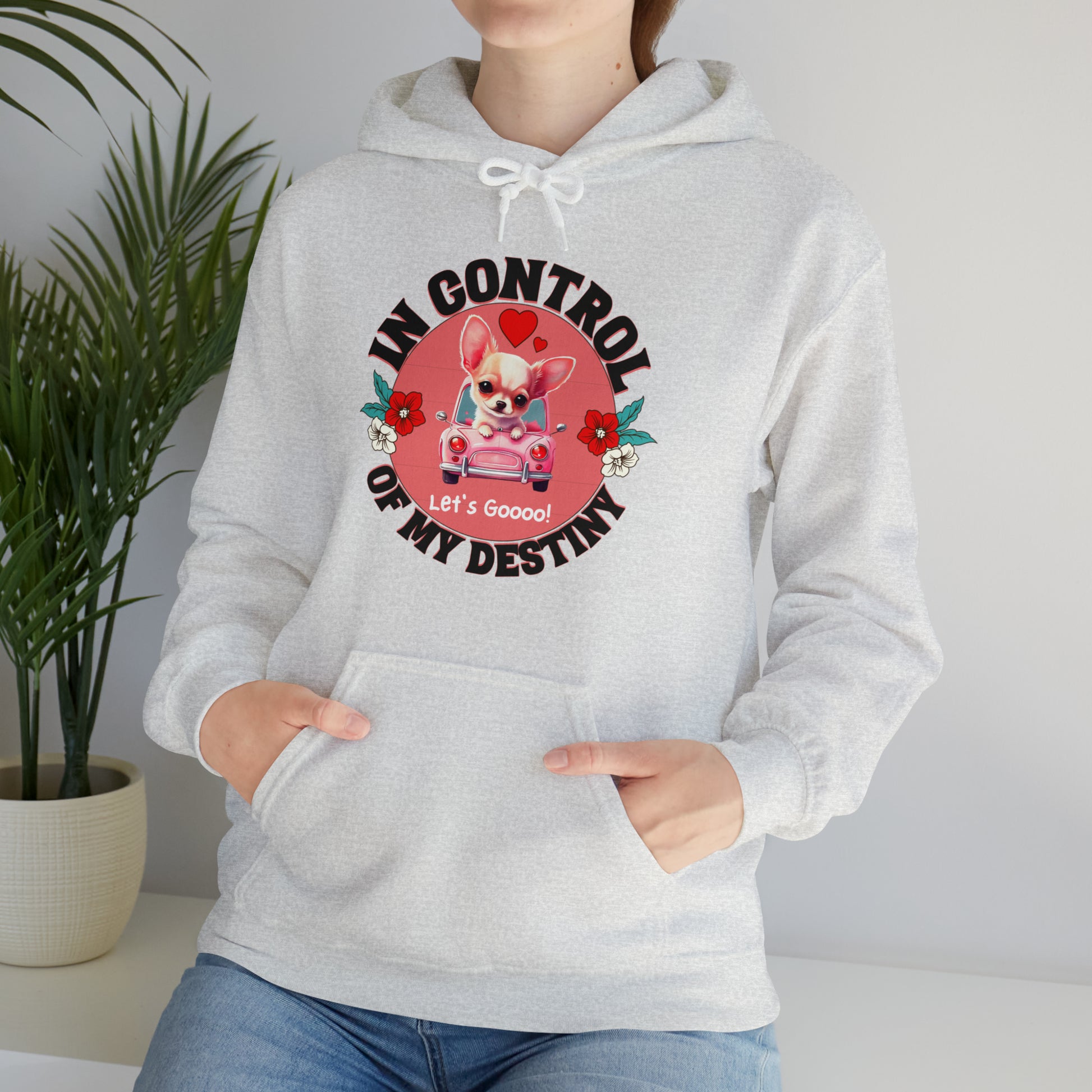 Let’s Goooo hoodie featuring bold typography design