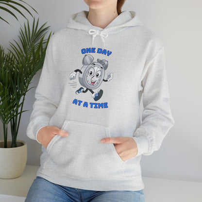 Relaxed-fit One Day At a Time hoodie styled for cozy outfits