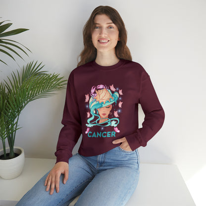  Trendy Cancer Zodiac sweatshirt for those who connect with their sign.