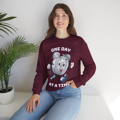 “Warm One Day At a Time sweatshirt for everyday comfort