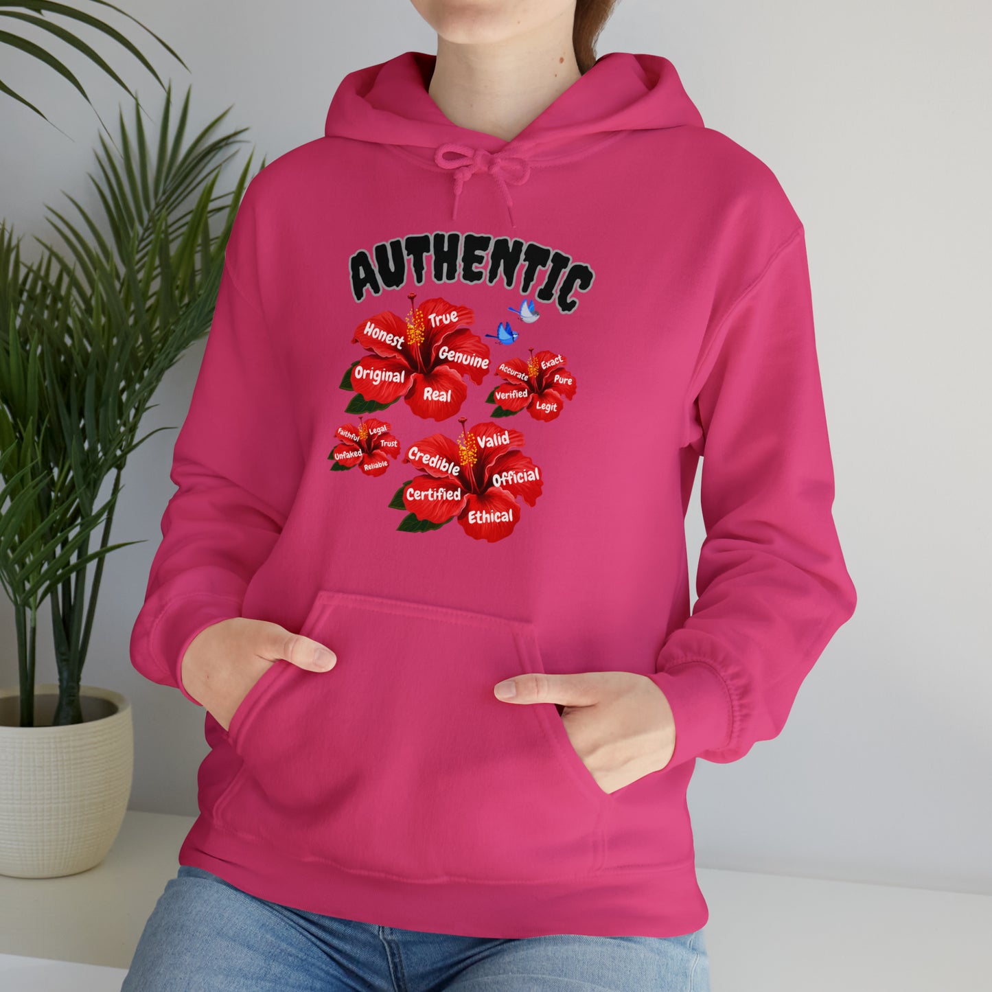 authentic fleece hoodie for winter warmth