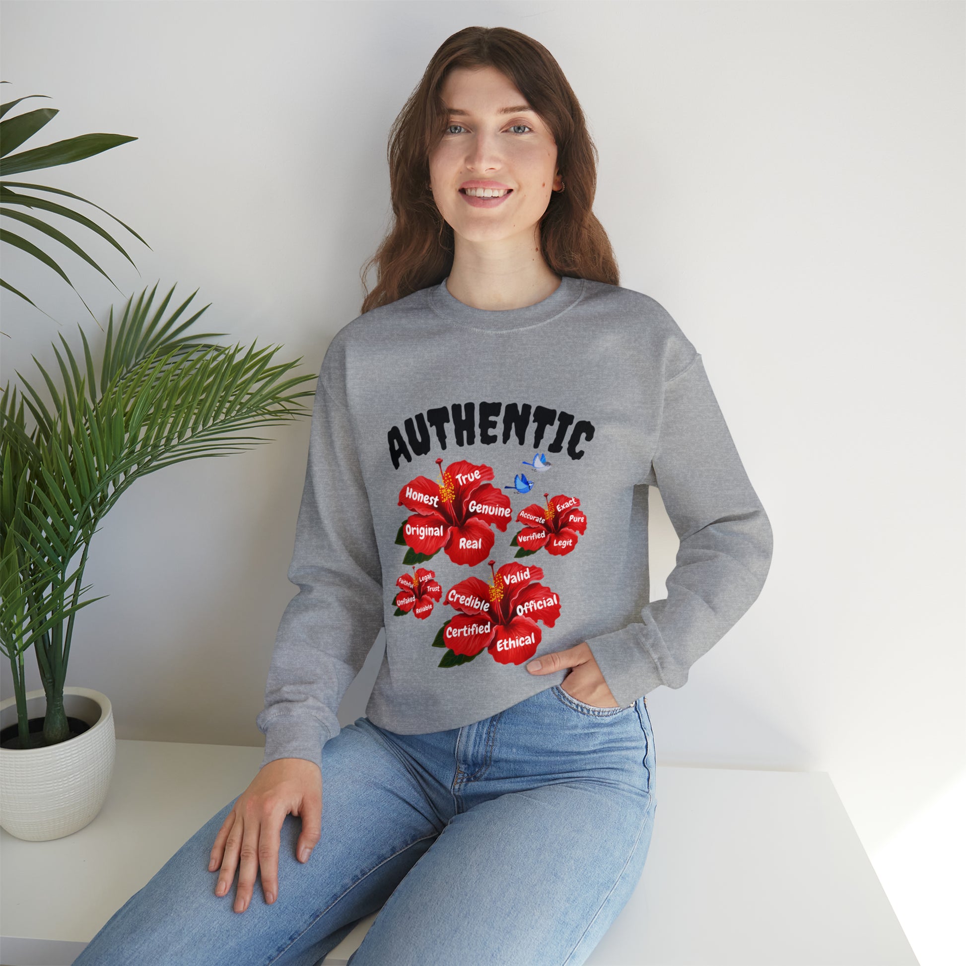 authentic graphic sweatshirt for trendy casual fashion
